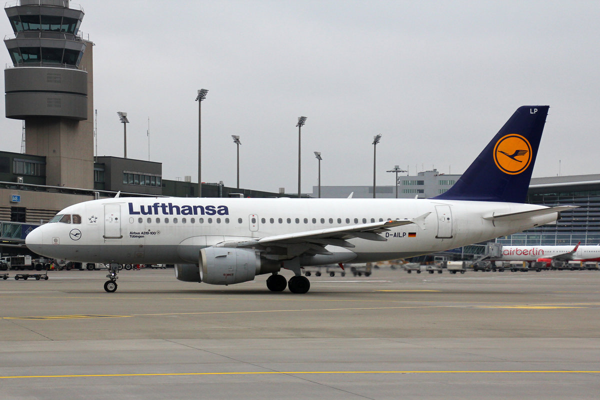 Lufthansa, D-AILP, Airbus A319-114,  Tübingen , 3.Dezember 2016, ZRH Zürich, Switzerland.