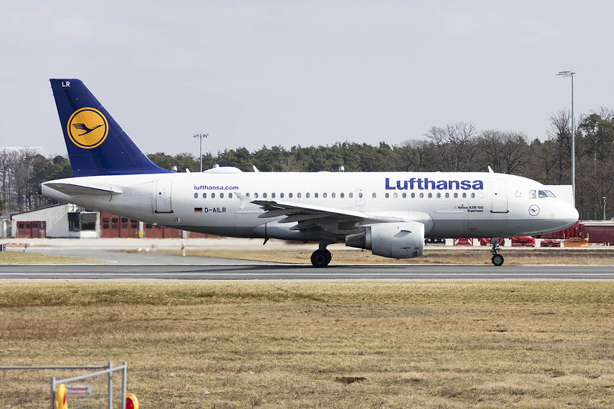Lufthansa, D-AILR, Airbus, A319-114, 24.03.2018, FRA, Frankfurt, Germany 



