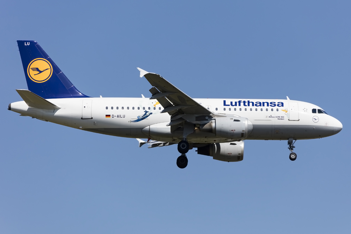 Lufthansa, D-AILU, Airbus, A319-114 05.05.2016, FRA, Frankfurt, Germany 




