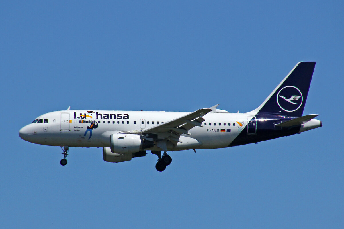 Lufthansa, D-AILU, Airbus A319-114, msn: 744 ,  Verden ,  Lu , 01.Juli 2021, MXP Milano Malpensa, Italy.
