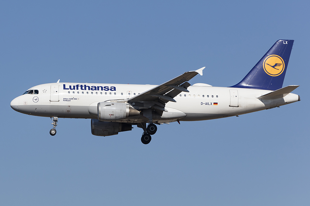Lufthansa, D-AILX, Airbus, A319-114, 14.10.2018, FRA, Frankfurt, Germany 



