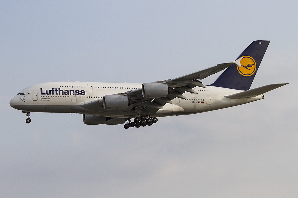 Lufthansa, D-AIMA, Airbus, A380-841, 11.08.2015, FRA, Frankfurt, Germany 



