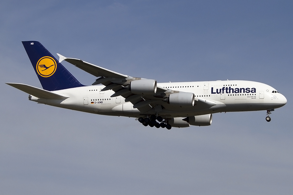 Lufthansa, D-AIMB, Airbus, A380-841, 19.04.2015, FRA, Frankfurt, Germany

