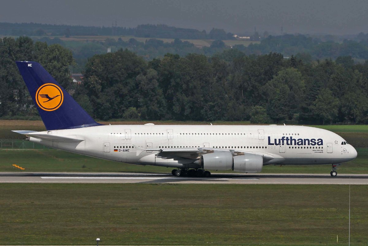Lufthansa, D-AIME, Airbus, A 380-841,  Johannesburg , MUC-EDDM, München, 05.09.2018, Germany