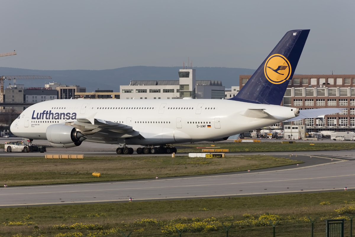Lufthansa, D-AIMF, Airbus, A380-841, 08.11.2015, FRA, Frankfurt, Germany 


