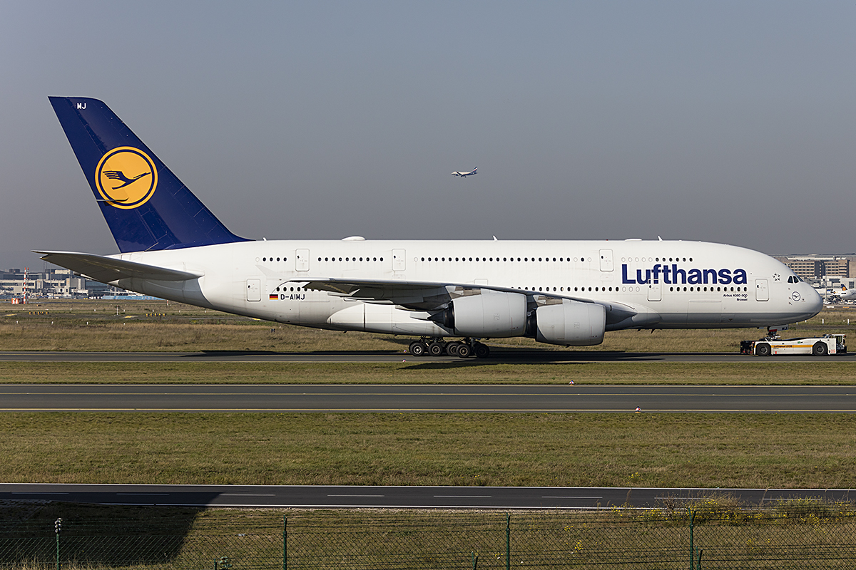 Lufthansa, D-AIMJ, Airbus, A380-841, 17.10.2017, FRA, Frankfurt, Germany 




