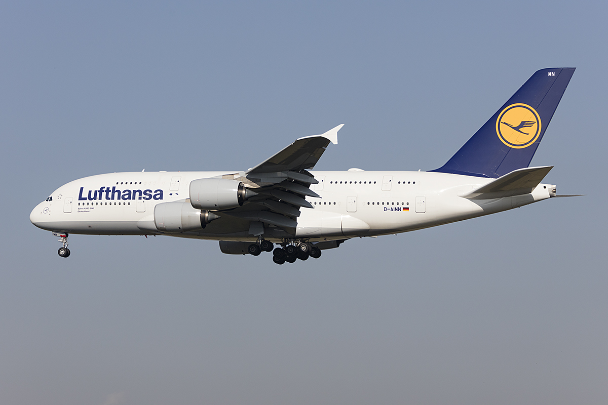 Lufthansa, D-AIMN, Airbus, A380-841, 17.10.2017, FRA, Frankfurt, Germany 


