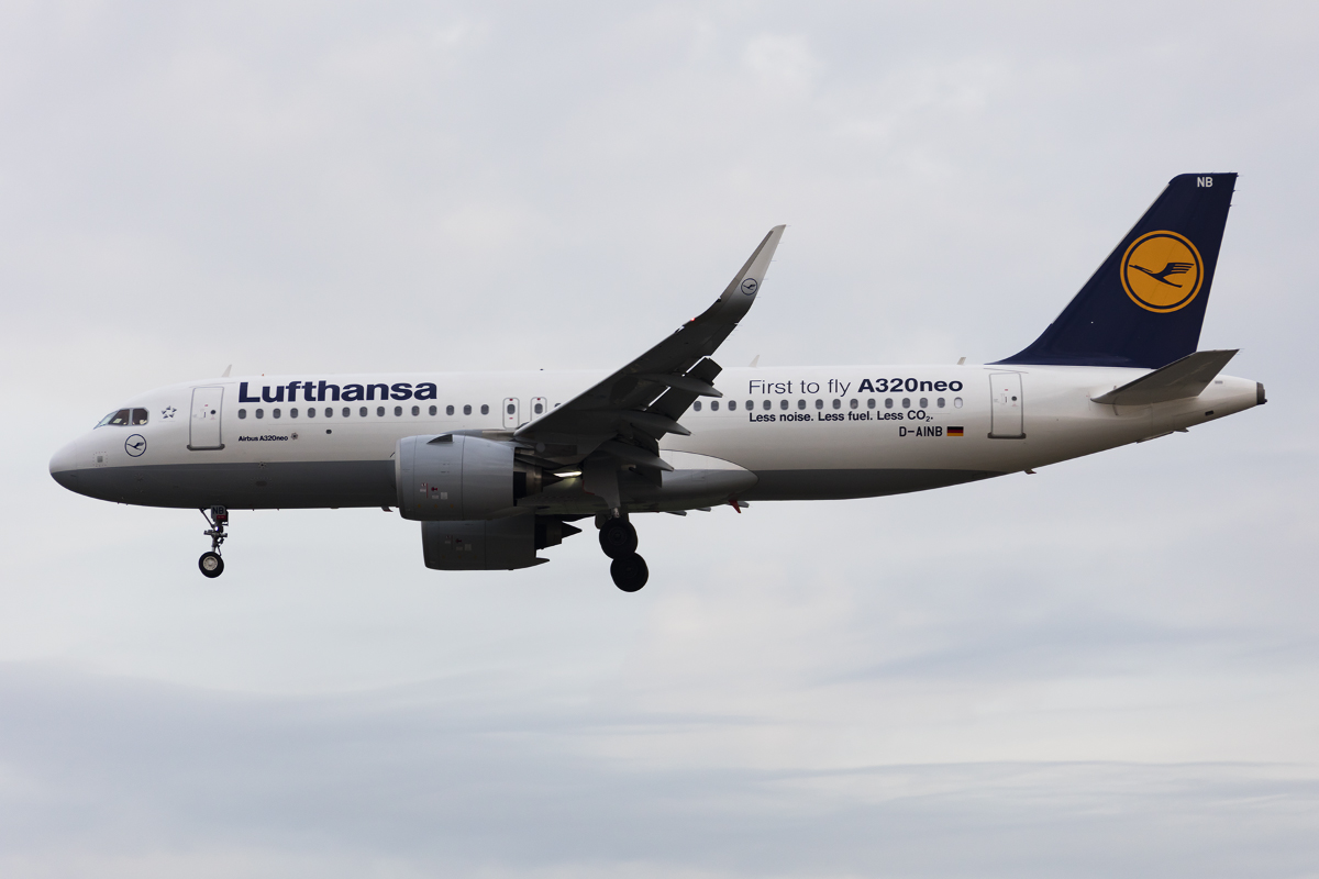 Lufthansa, D-AINB, Airbus, A320-271N, 01.04.2017, FRA, Frankfurt, Germany 


