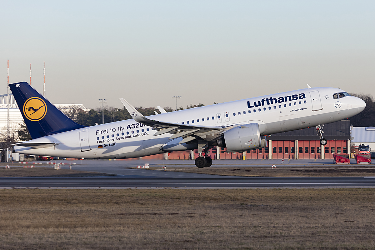 Lufthansa, D-AINC, Airbus, A320-271N, 14.02.2019, FRA, Frankfurt, Germany 

