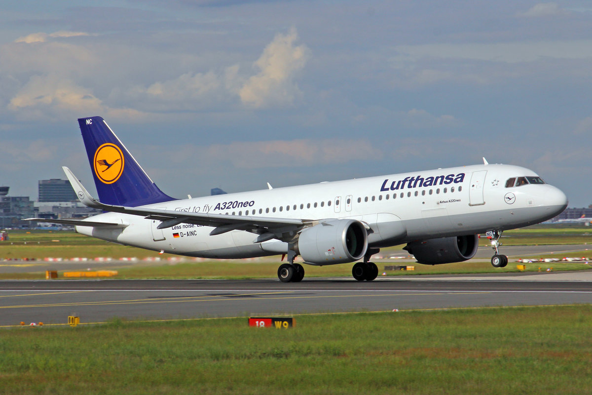 Lufthansa, D-AINC, Airbus A320-271N, msn: 6920, 20.Mai 2017, FRA Frankfurt, Germany.