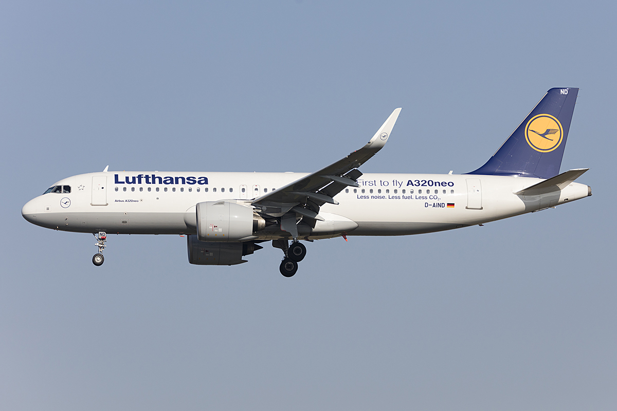 Lufthansa, D-AIND, Airbus, A320-271N, 17.10.2017, FRA, Frankfurt, Germany 



