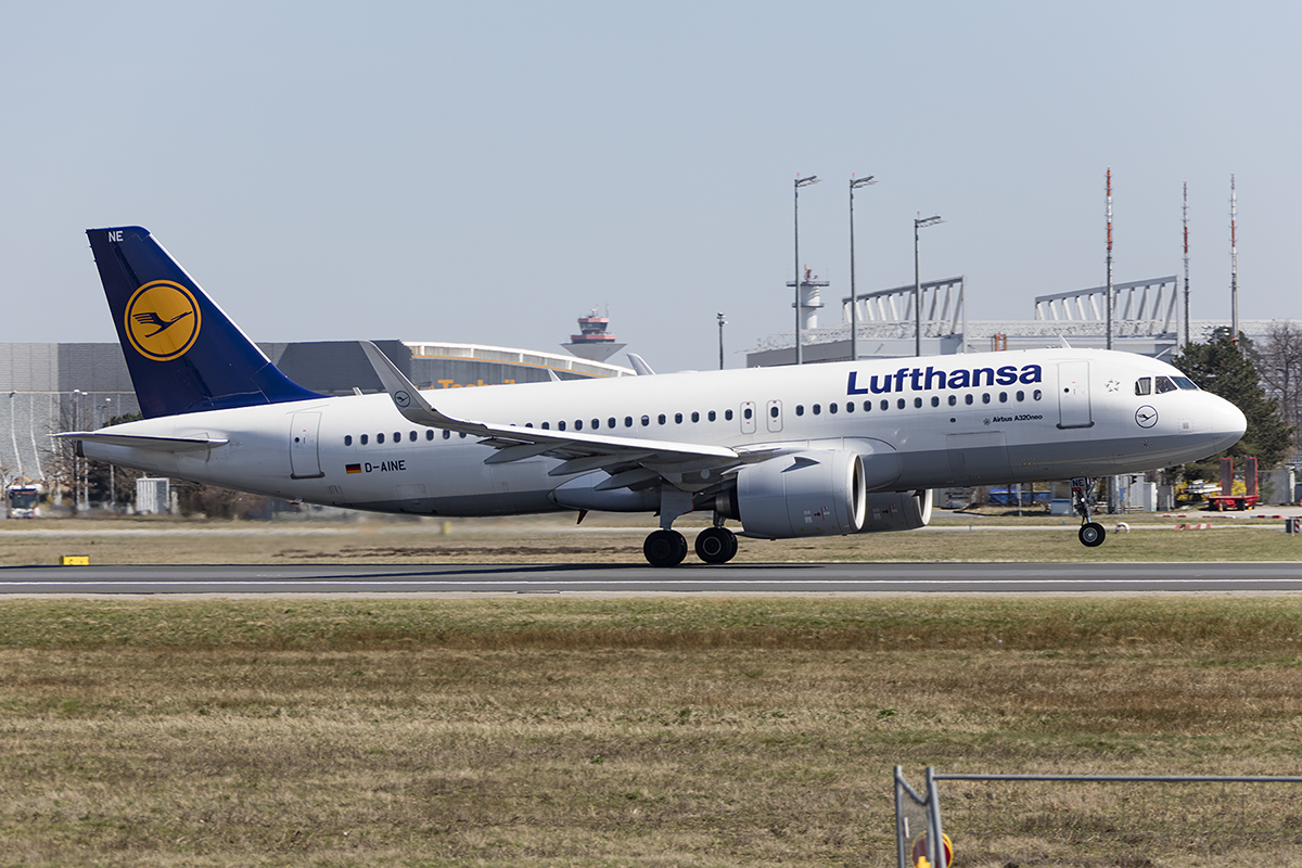 Lufthansa, D-AINE, Airbus, A320-271N, 07.04.2018, FRA, Frankfurt, Germany 



