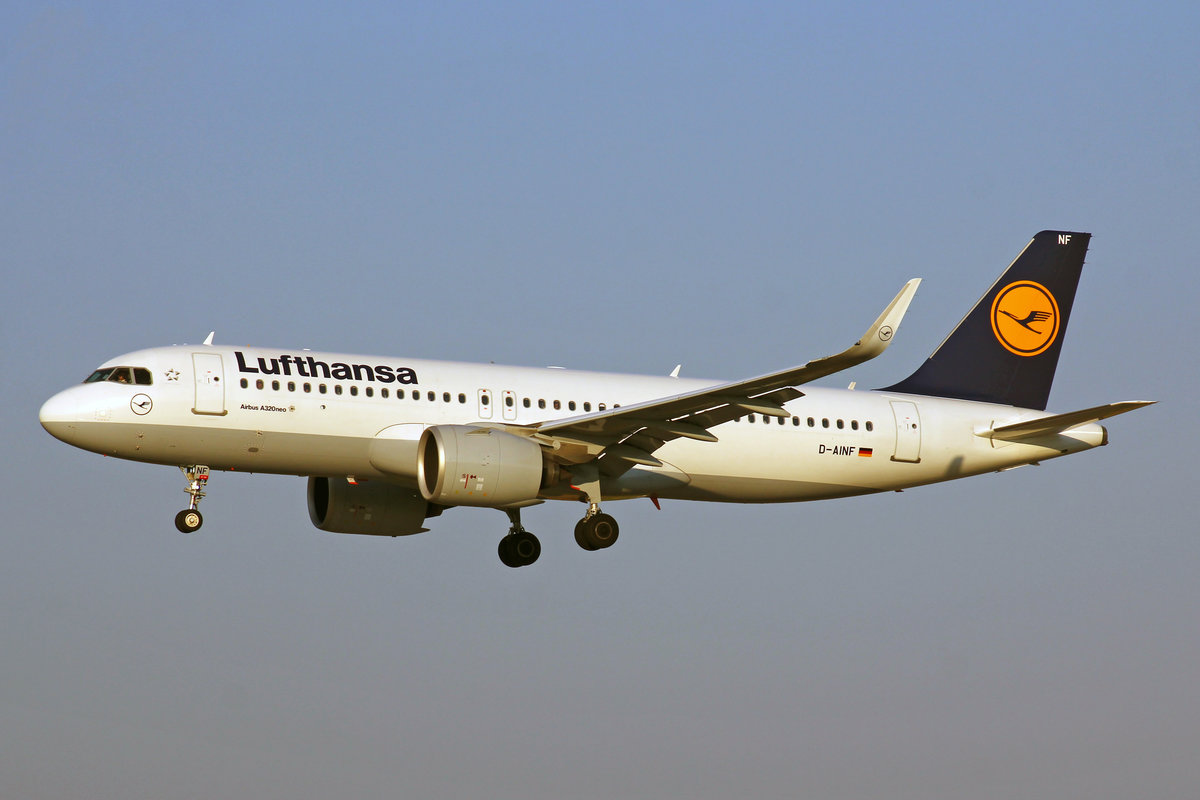 Lufthansa, D-AINF, Airbus A320-271N, msn: 7577, 24.Juli 2019, ZRH Zürich, Switzerland.