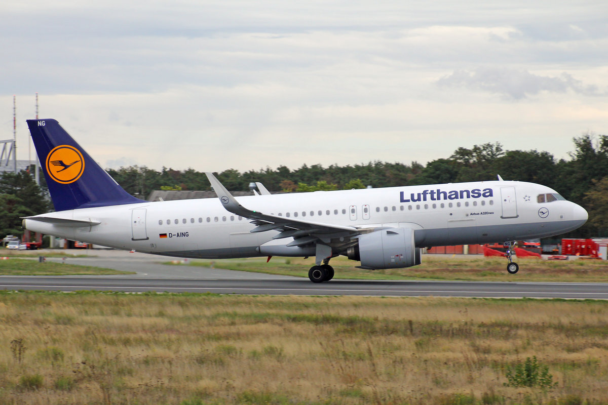 Lufthansa, D-AING, Airbus A320-271N, msn: 7588, 29.September 2019, FRA Frankfurt, Germany.