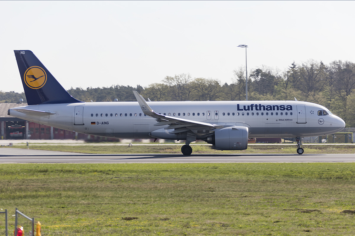 Lufthansa, D-AINH, Airbus, A320-271N, 18.04.2018, FRA, Frankfurt, Germany 



