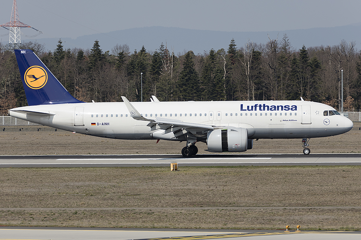 Lufthansa, D-AINH, Airbus, A320-271N, 31.03.2019, FRA, Frankfurt, Germany 


