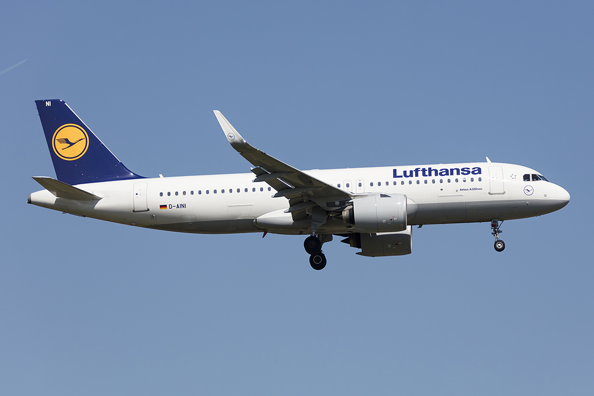 Lufthansa, D-AINI, Airbus, A320-271N, 18.04.2018, FRA, Frankfurt, Germany 



