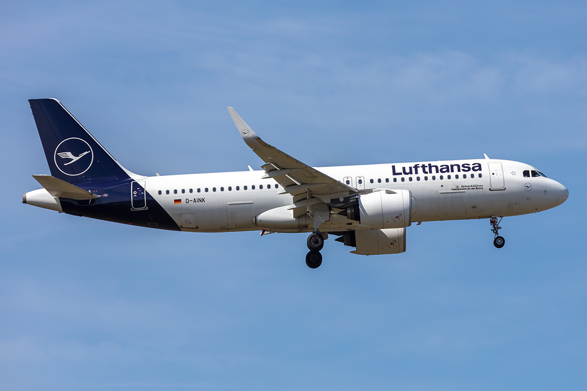 Lufthansa, D-AINK, Airbus, A320-271N, 22.04.2021, FRA, Frankfurt, Germany