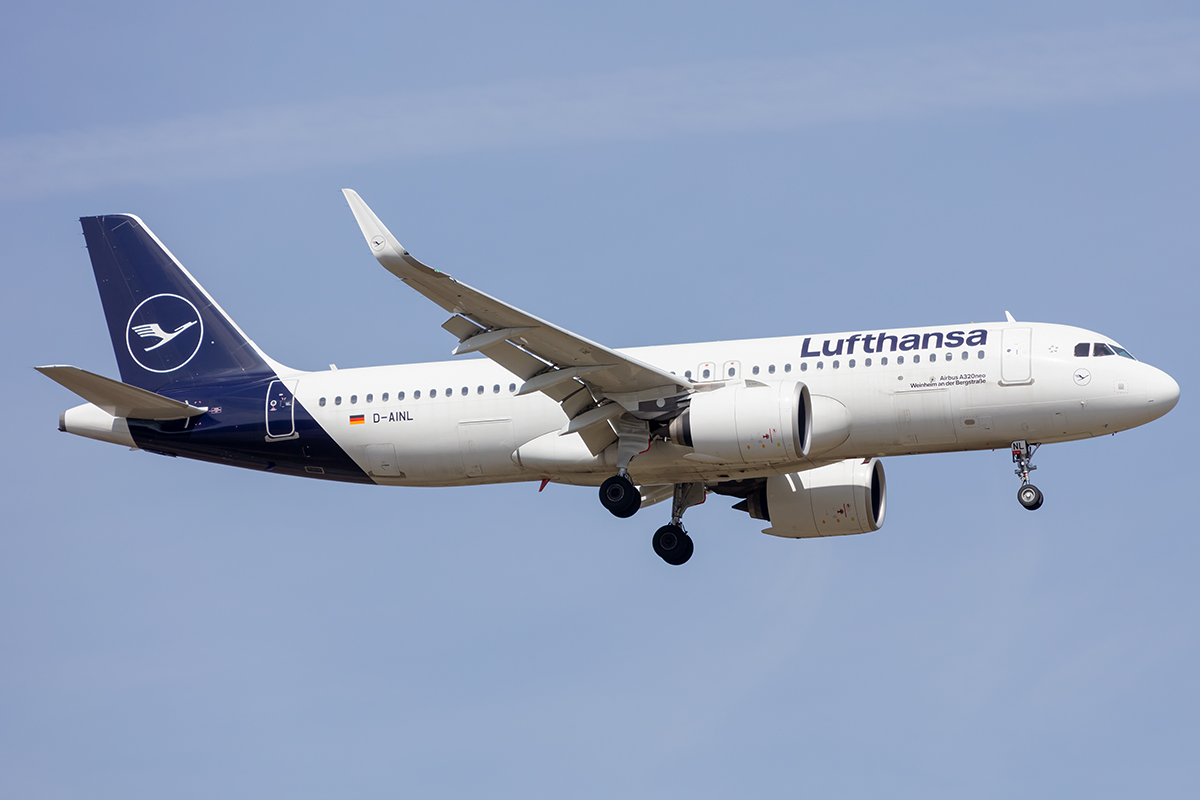 Lufthansa, D-AINL, Airbus, A320-271N, 22.04.2021, FRA, Frankfurt, Germany