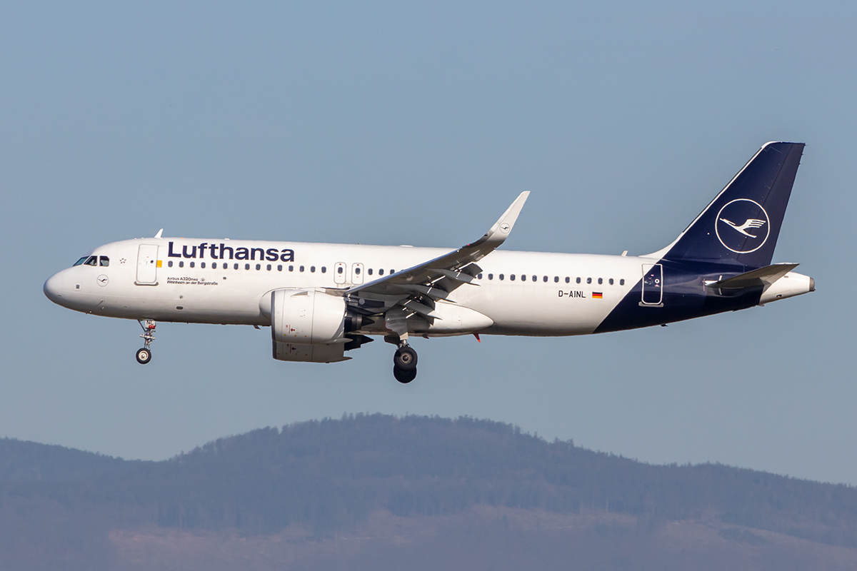 Lufthansa, D-AINL, Airbus, A320-271N, 29.03.2021, FRA, Frankfurt, Germany