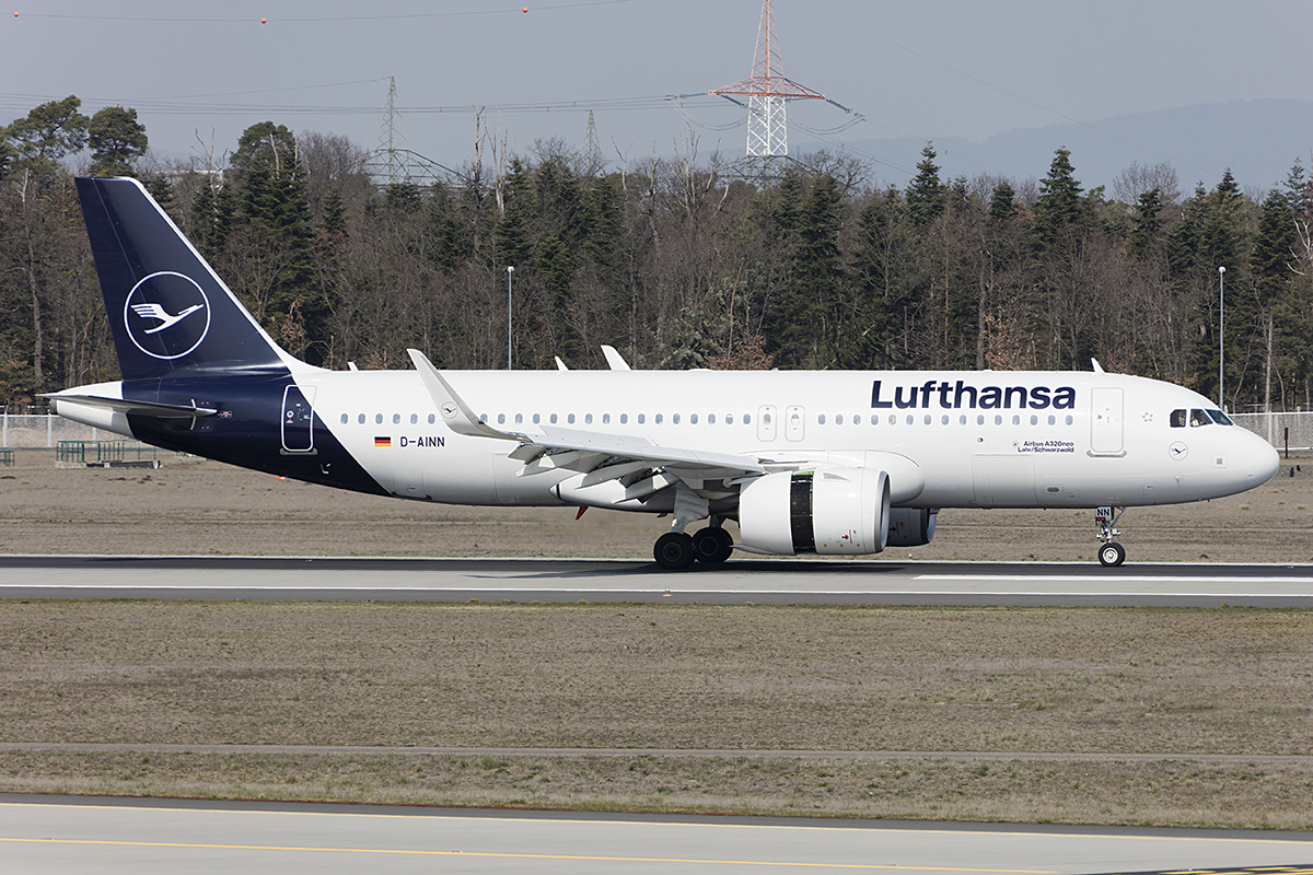 Lufthansa, D-AINN, Airbus, A320-271N, 31.03.2019, FRA, Frankfurt, Germany 



