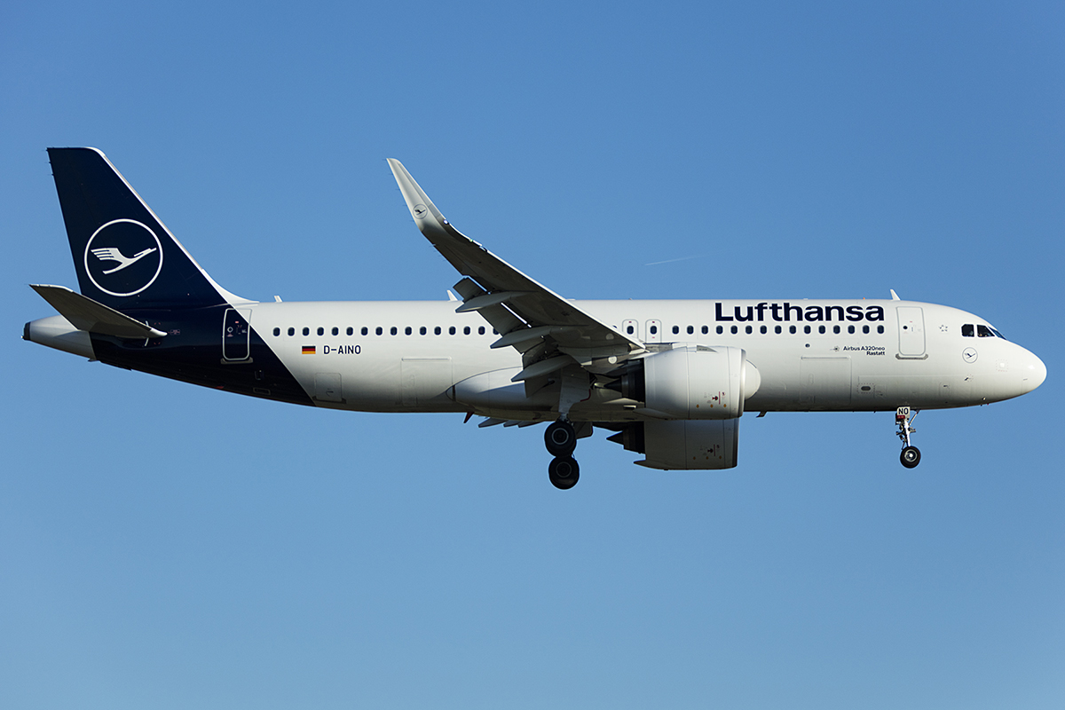 Lufthansa, D-AINO, Airbus, A320-271N, 19.04.2019, FRA, Frankfurt, Germany 



