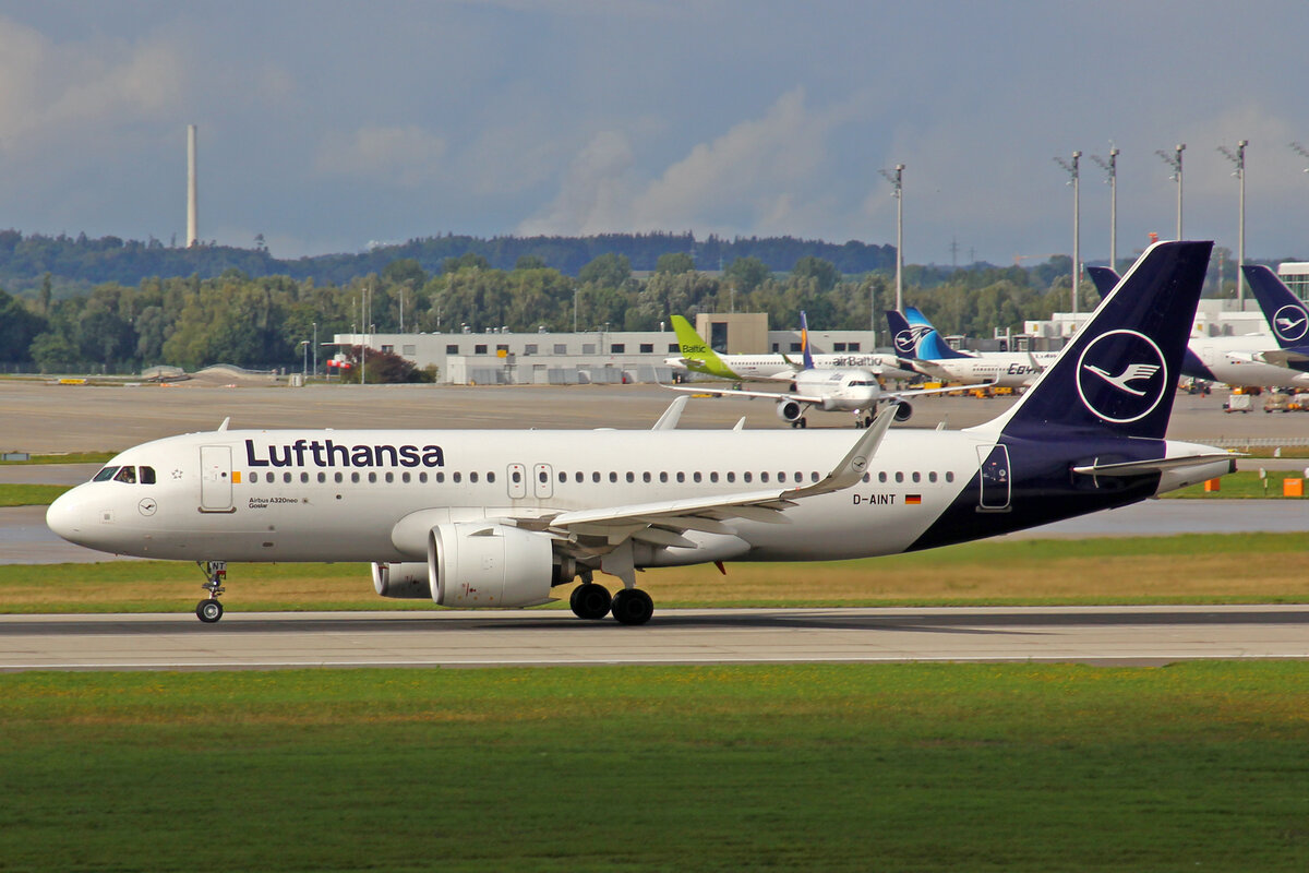 Lufthansa, D-AINT, Airbus A320-271N, msn: 8708,  Goslar , 10.September 2022, MUC München, Germany.