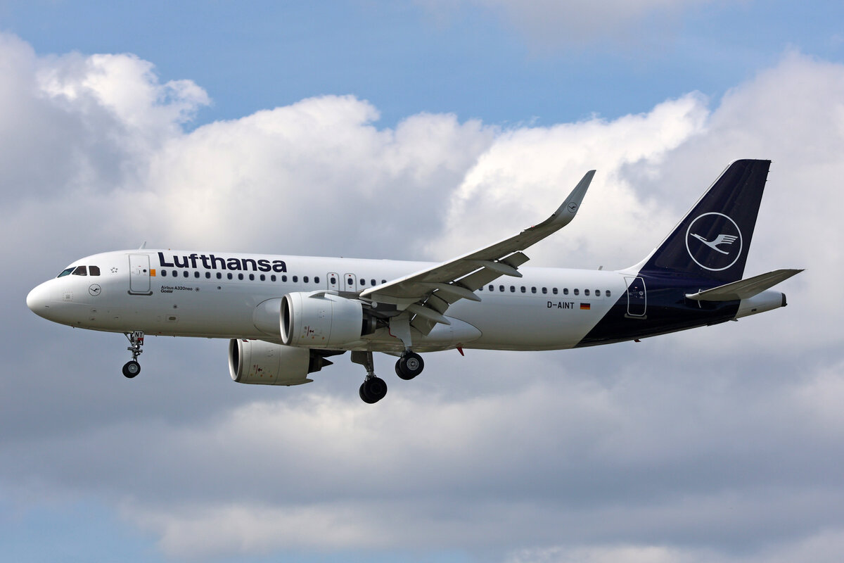 Lufthansa, D-AINT, Airbus A320-271N, msn: 8708,  Goslar , 06.Juli 2023, LHR London Heathrow, United Kingdom.