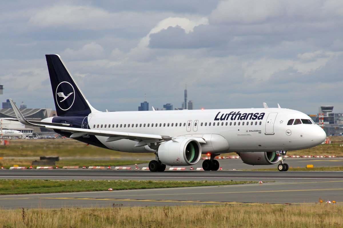 Lufthansa, D-AINU, Airbus A320-271N, msn: 8728,  Hof , 28,September 2019, FRA Frankfurt, Germany.