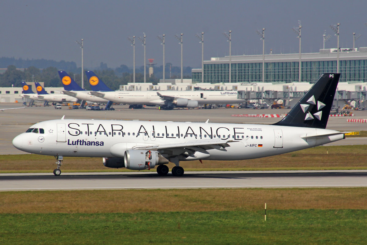 Lufthansa, D-AIPC, Airbus A320-211,  Braunschweig , 25.September 2016, MUC Mnchen, Germany.