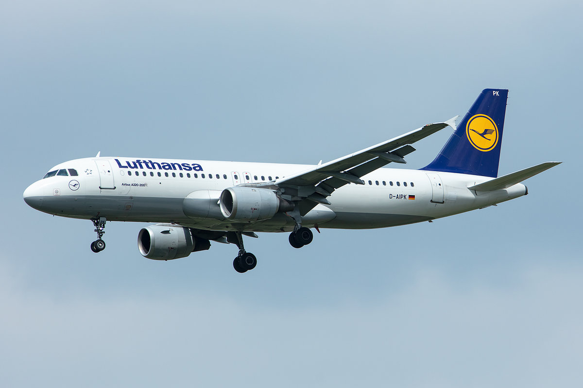 Lufthansa, D-AIPK, Airbus, A320-211, 01.05.2019, MUC, München, Germany



