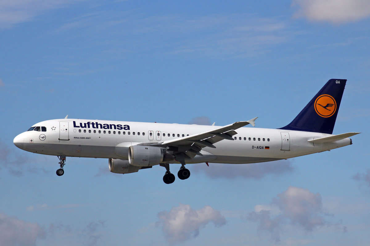 Lufthansa, D-AIQA, Airbus A320-211, 29.Juli 2017, ZRH Zürich, Switzerland.
