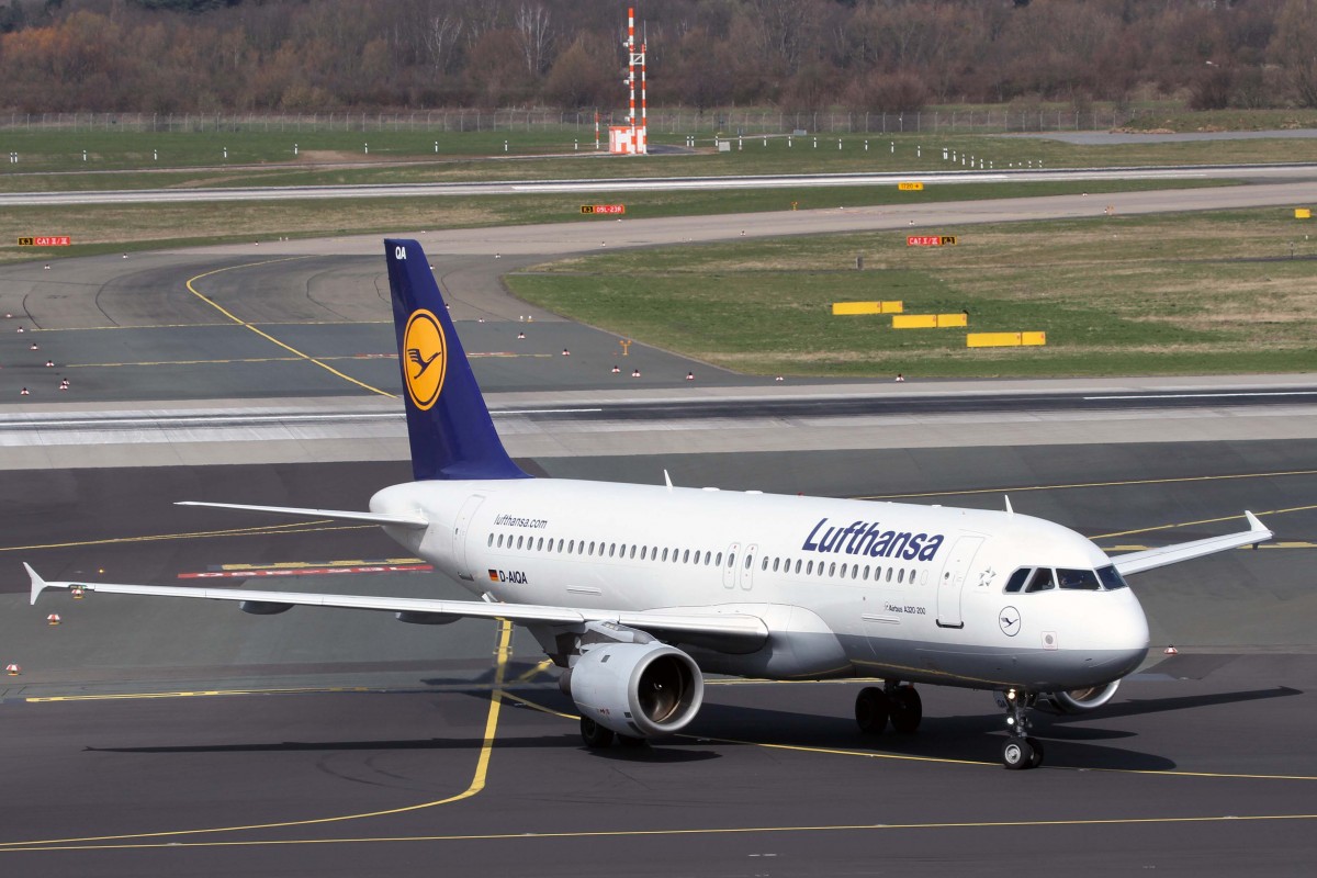 Lufthansa, D-AIQA  ohne , Airbus, A 320-211, 03.04.2015, DUS-EDDL, Düsseldorf, Germany