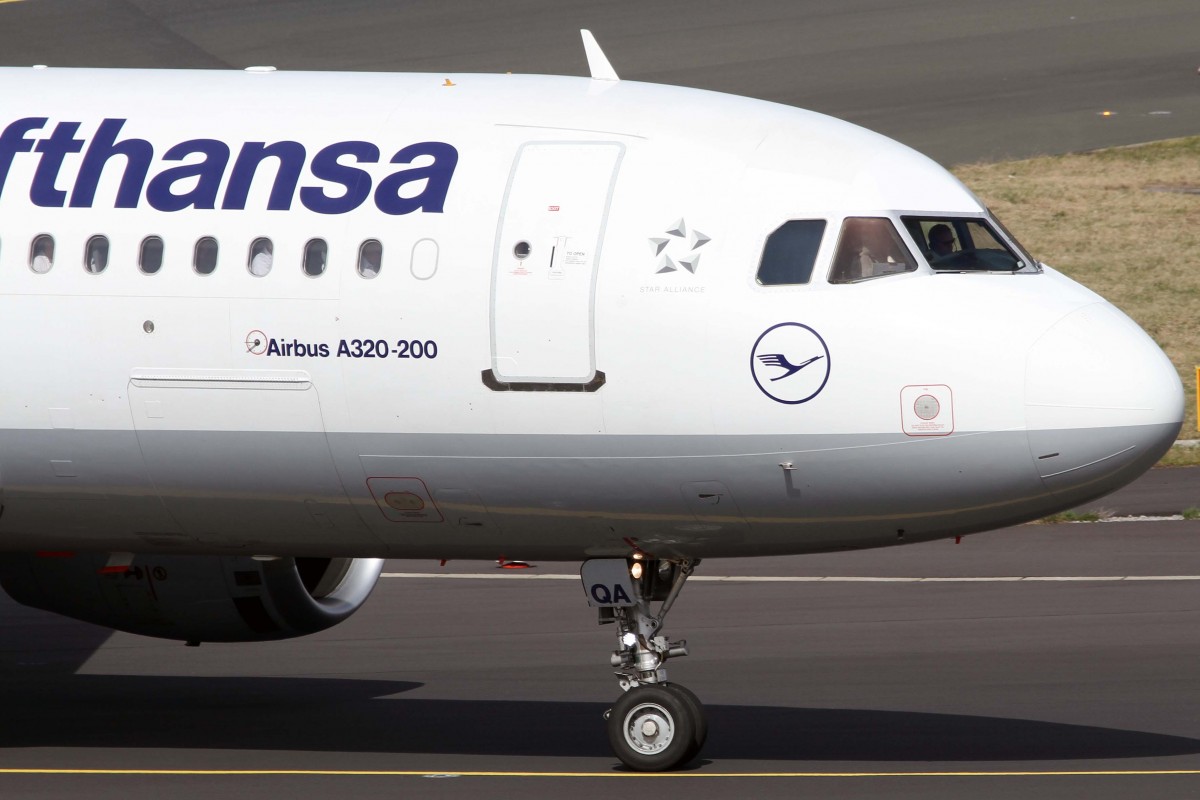 Lufthansa, D-AIQA  ohne , Airbus, A 320-211 (Bug/Nose), 03.04.2015, DUS-EDDL, Düsseldorf, Germany