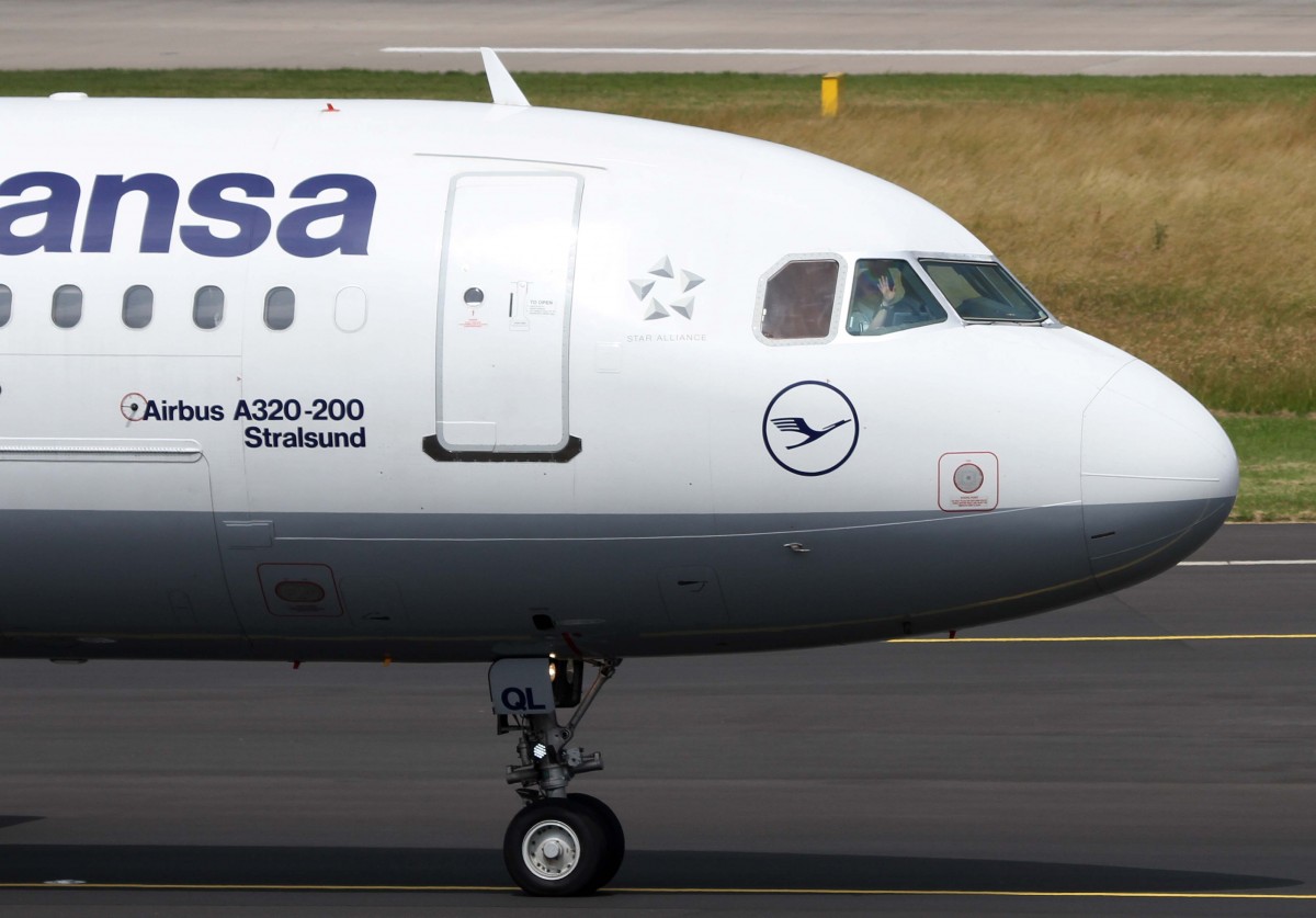 Lufthansa, D-AIQL  Stralsund , Airbus, A 320-200 (Bug/Nose), 01.07.2013, DUS-EDDL, Dsseldorf, Germany 