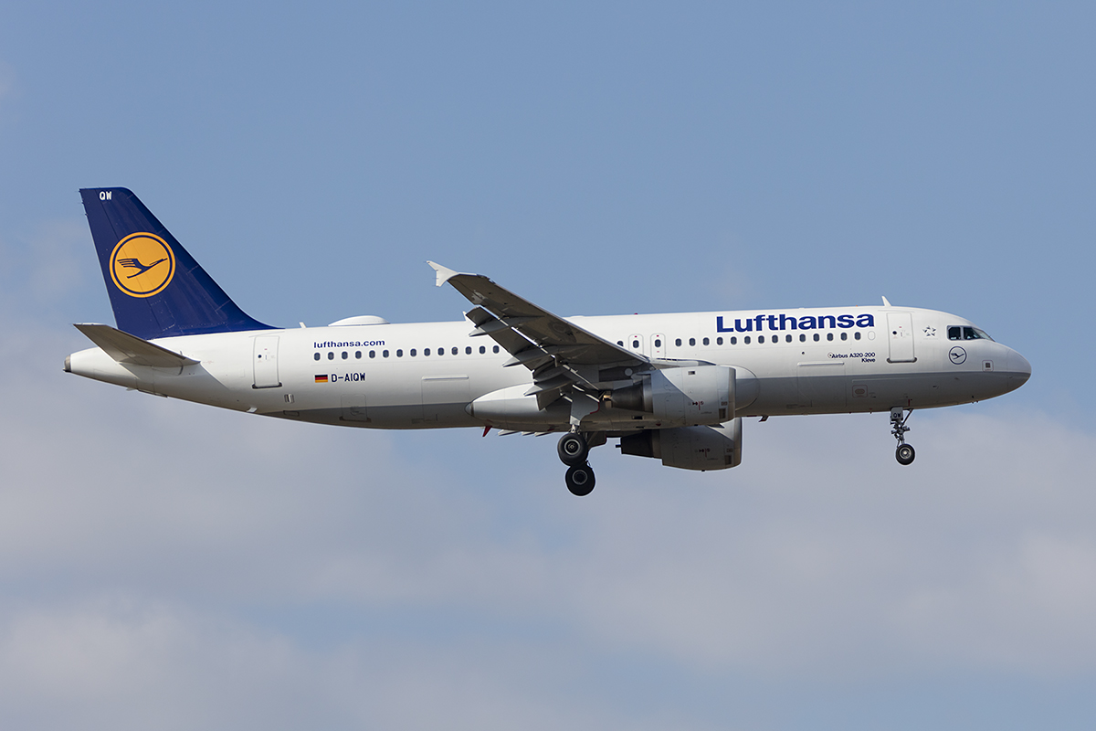 Lufthansa, D-AIQW, Airbus, A320-211, 24.03.2018, FRA, Frankfurt, Germany 


