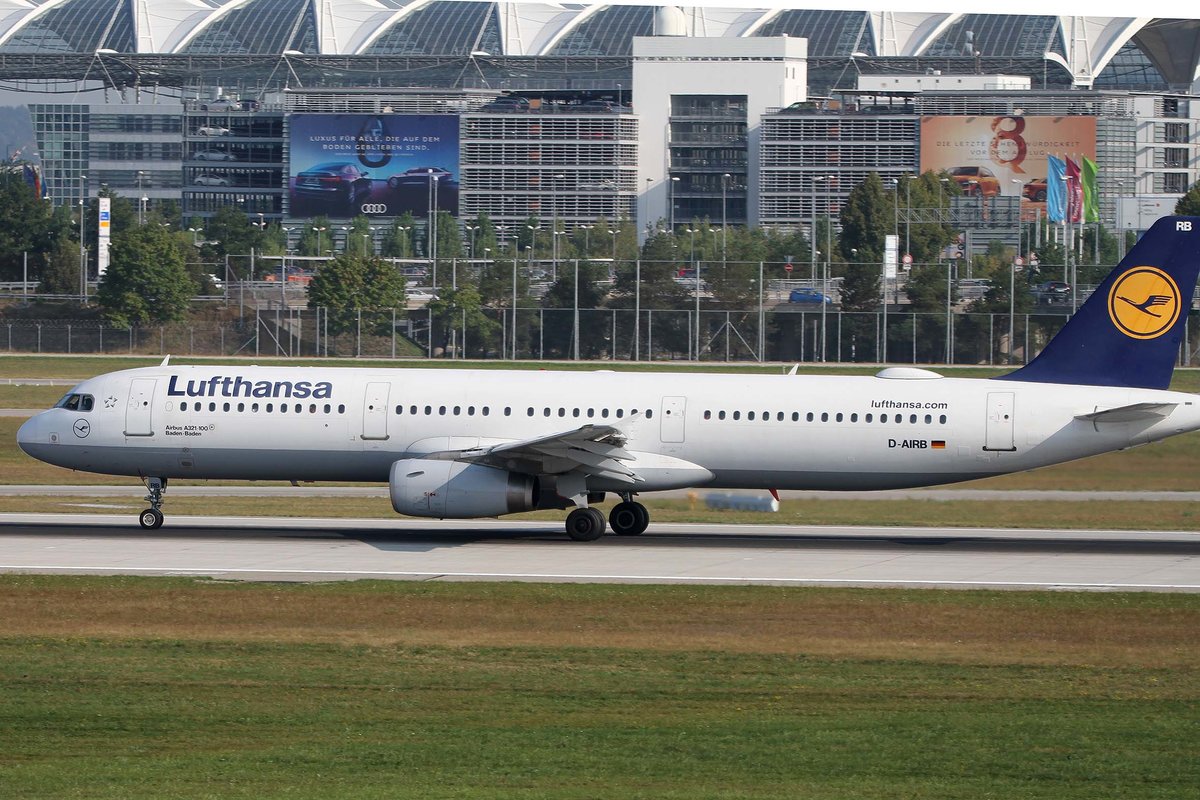 Lufthansa, D-AIRB, Airbus, A 321-131,  Baden-Baden , MUC-EDDM, München, 20.08.2018, Germany