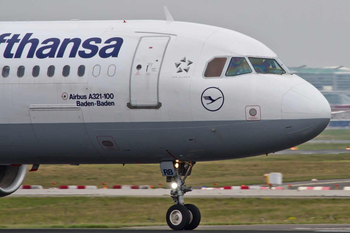 Lufthansa, D-AIRB  Baden-Baden , Airbus, A 321-100 (Bug/Nose), 15.09.2014, FRA-EDDF, Frankfurt, Germany 