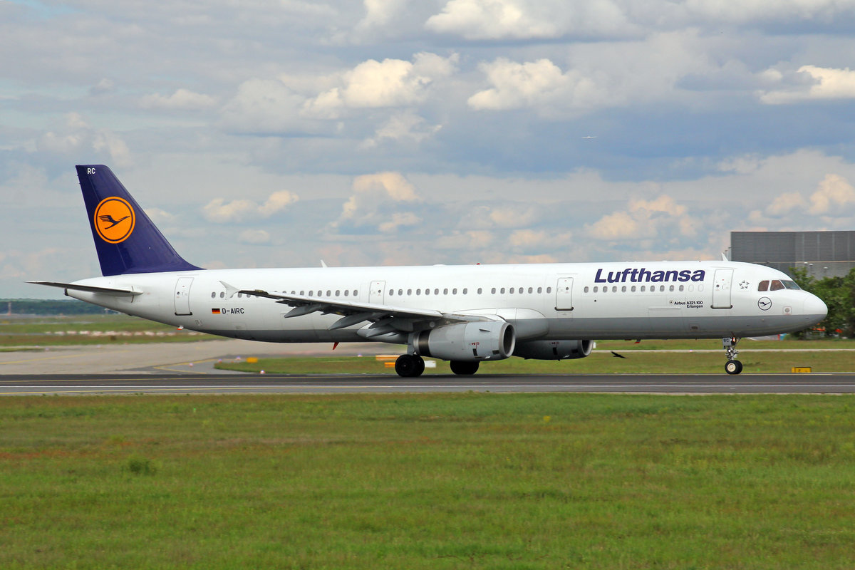 Lufthansa, D-AIRC, Airbus A321-131,  Erlangen , msn: 473, 20.Mai 2017, FRA Frankfurt am Main, Germany.