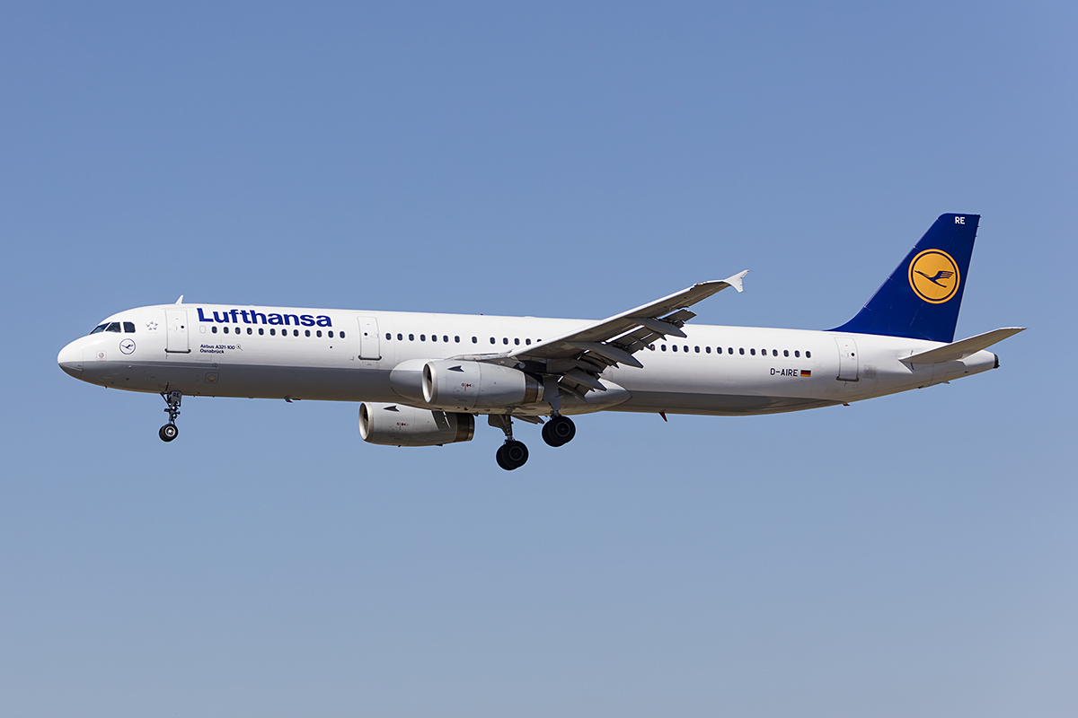 Lufthansa, D-AIRE, Airbus, A321-131, 13.09.2017, BCN, Barcelona, Spain


