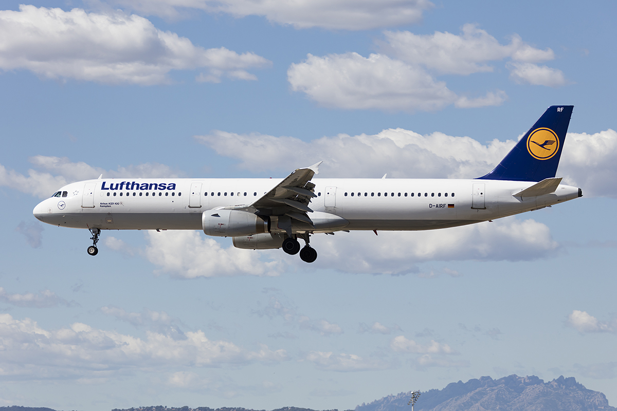 Lufthansa, D-AIRF, Airbus, A321-131, 10.09.2017, BCN, Barcelona, Spain 

