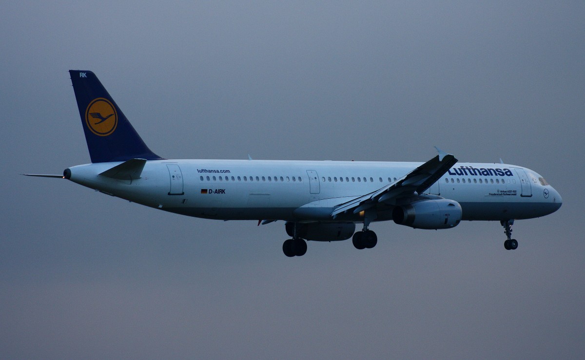 Lufthansa, D-AIRK,(c/n 502),Airbus A 321-131), 31.01.2015, HAM-EDDH, Hamburg, Germany (Taufname :Freudenstadt-Schwarzwald) 