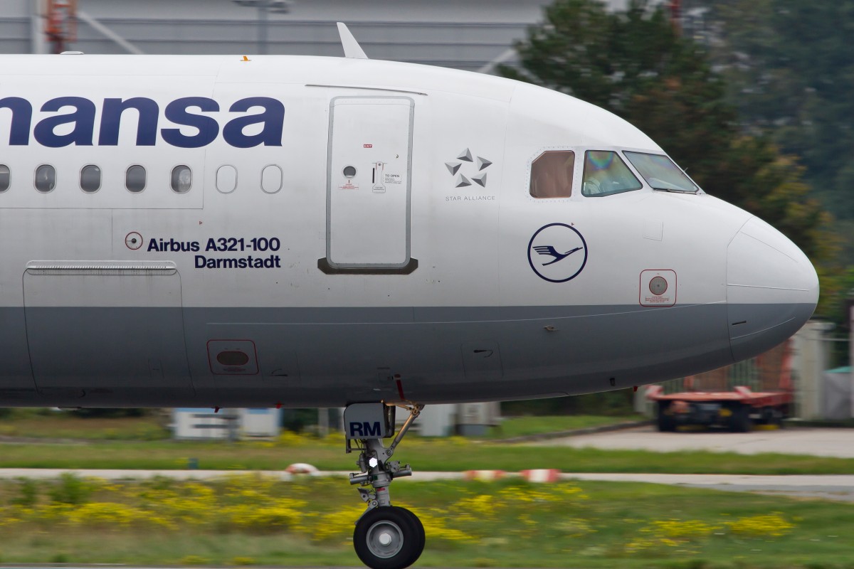 Lufthansa, D-AIRM  Darmstadt , Airbus, A 321-100 (Bug/Nose), 15.09.2014, FRA-EDDF, Frankfurt, Germany