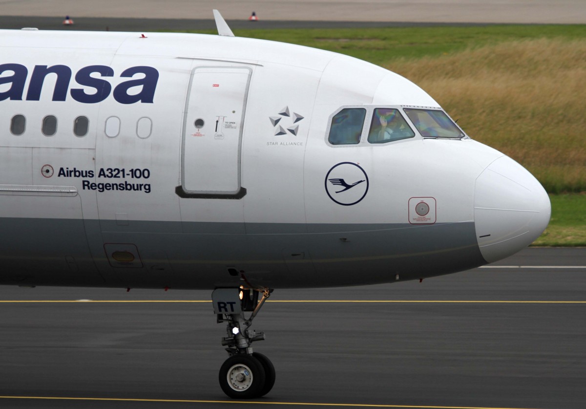 Lufthansa, D-AIRT  Regensburg , Airbus, A 321-200 (Bug/Nose), 01.07.2013, DUS-EDDL, Dsseldorf, Germany 