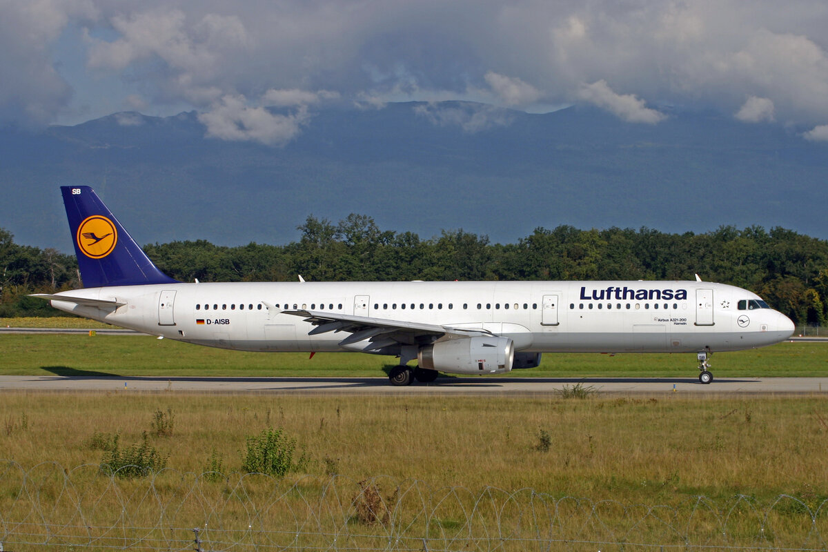 Lufthansa, D-AISB, Airbus A321-231, msn: 1080,  Hameln , 01.September 2007, GVA Genève, Switzerland.