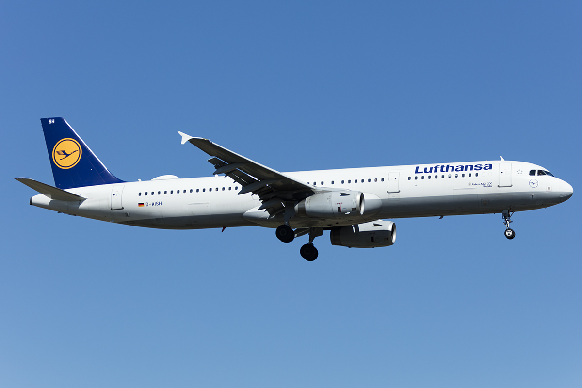 Lufthansa, D-AISH, Airbus, A321-231, 19.04.2019, FRA, Frankfurt, Germany 



