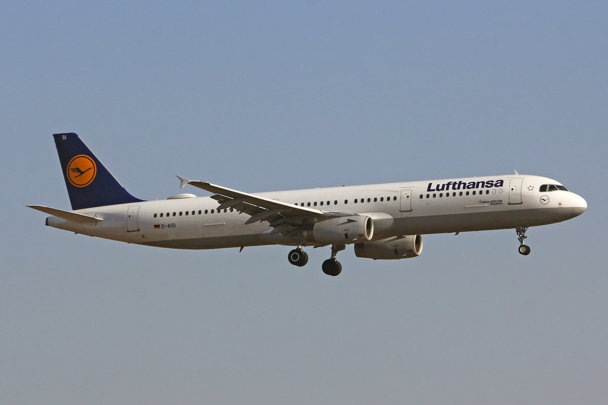 Lufthansa, D-AISI, Airbus A321-231, msn: 3339,  Bergheim , 21.Februar 2019, ZRH Zürich, Switzerland.