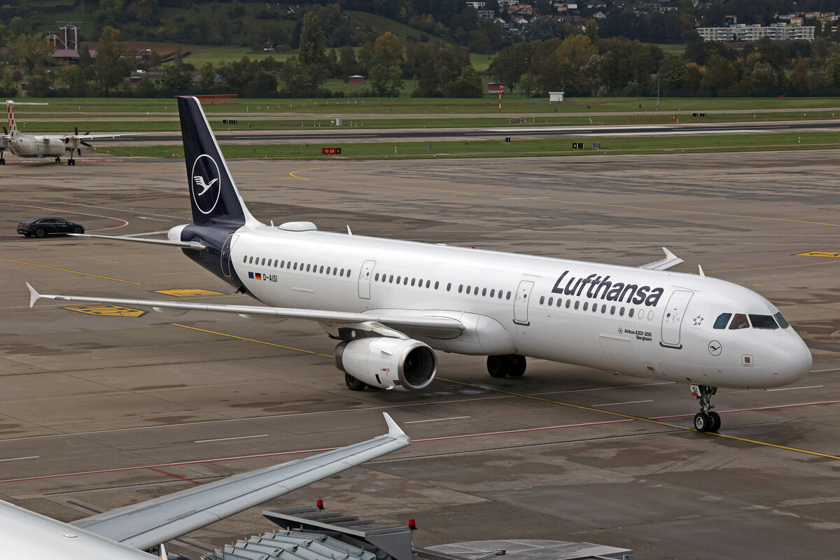 Lufthansa, D-AISI, Airbus A321-231, msn: 3339,  Bergheim , 14.Oktober 2023, ZRH Zürich, Switzerland.