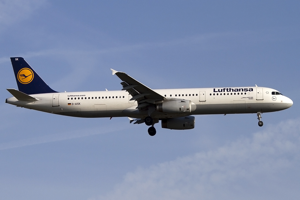 Lufthansa, D-AISK, Airbus, A321-231, 19.04.2015, FRA, Frankfurt, Germany 


