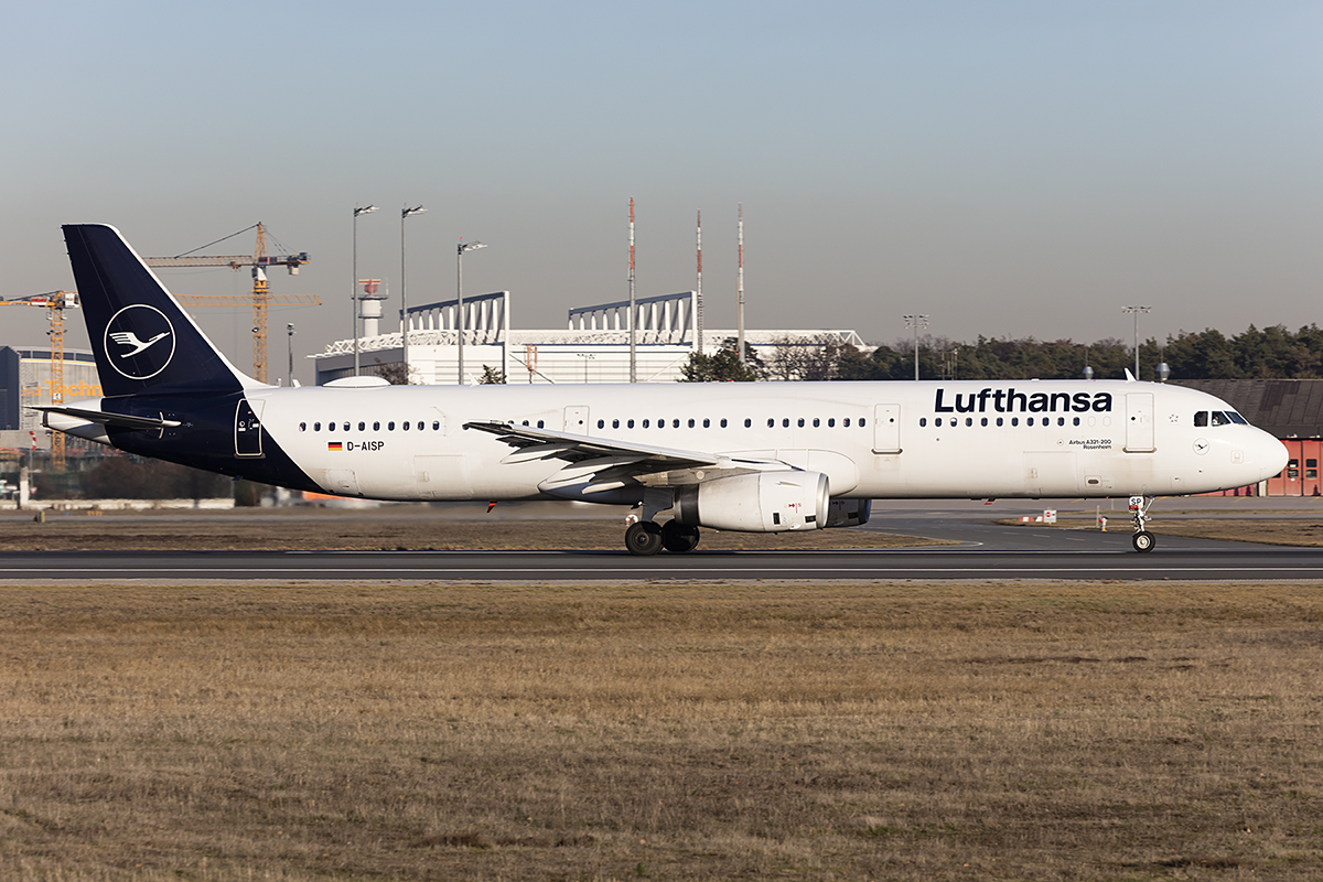 Lufthansa, D-AISP, Airbus, A321-231, 14.02.2019, FRA, Frankfurt, Germany 


